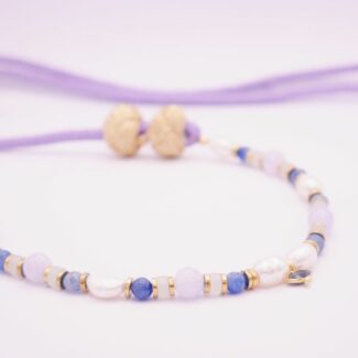 Collier marocain Pierre Précieuses Saphir