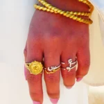 Bague initiale arabe