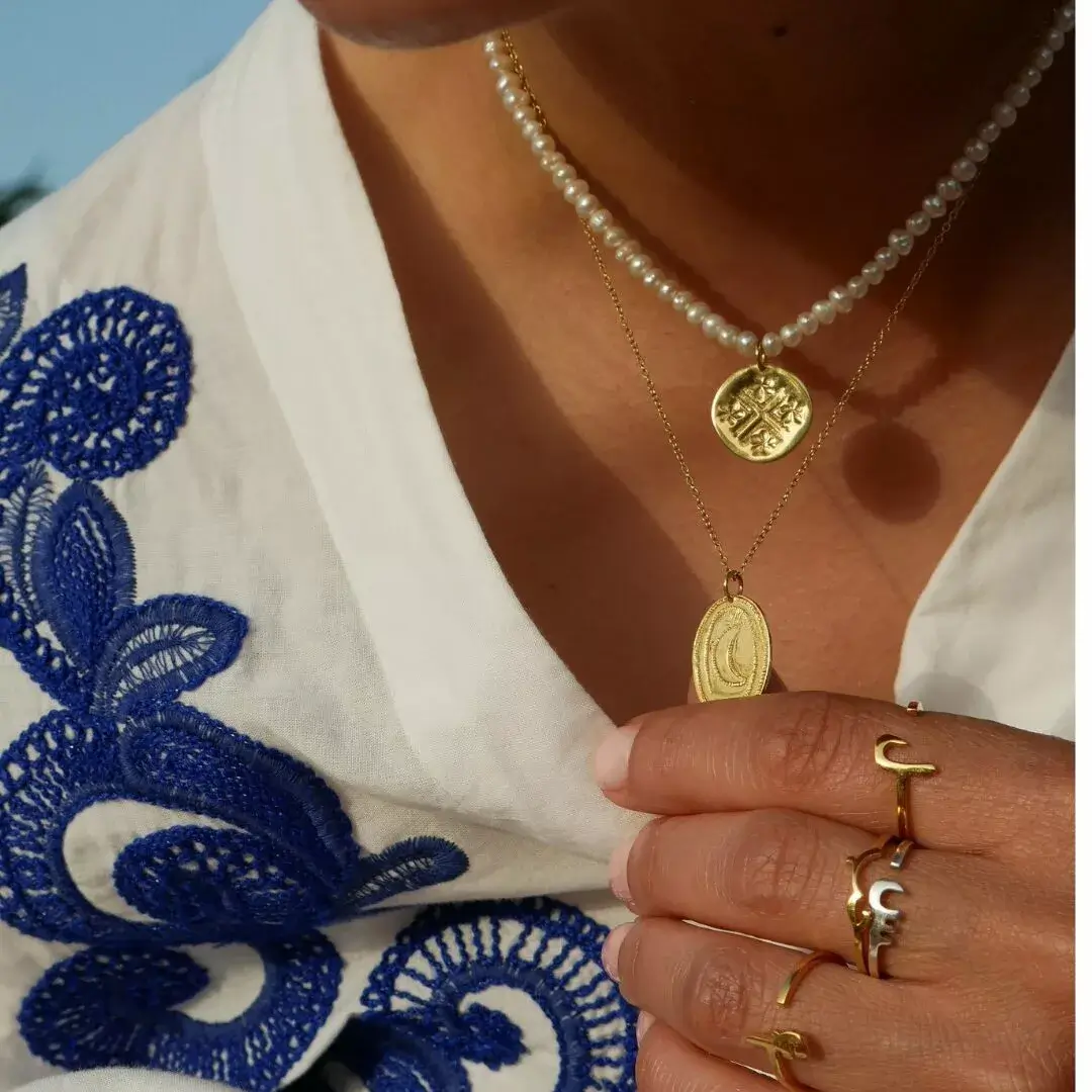 Bijoux motif berbère Deena Bazaar