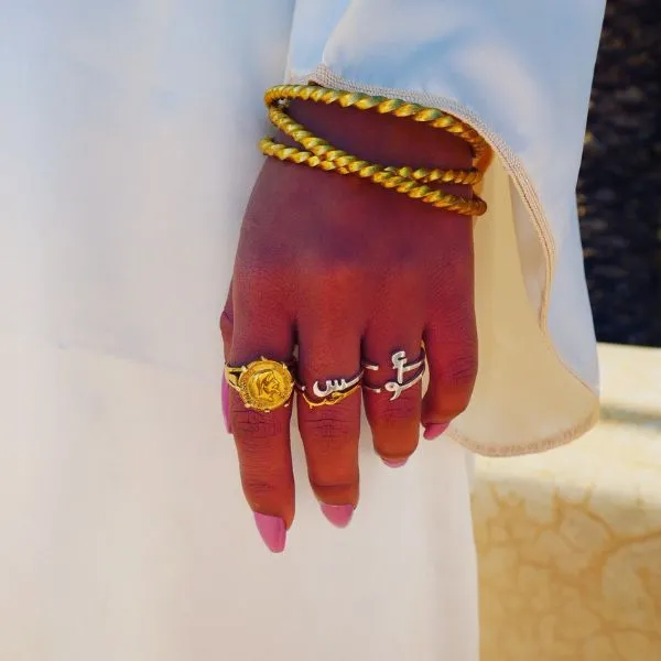 Capsule Bague<br/>
Calligraphie Arabe