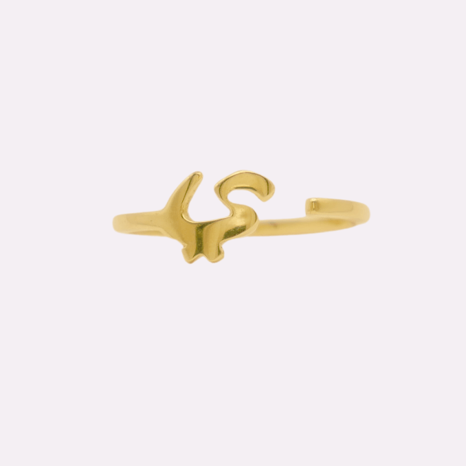 Bague Orientale Lettre Arabe I Bague Orientale Lettre Arabe I